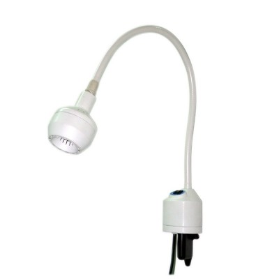 Lampa badawczo-zabiegowa ORDISI FLH-2 LED, z mocowaniem \do ściany (z gęsią szyją, bezcieniowa)