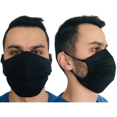 Maseczka/maska wielokrotnego użytku z kieszonką na filtr