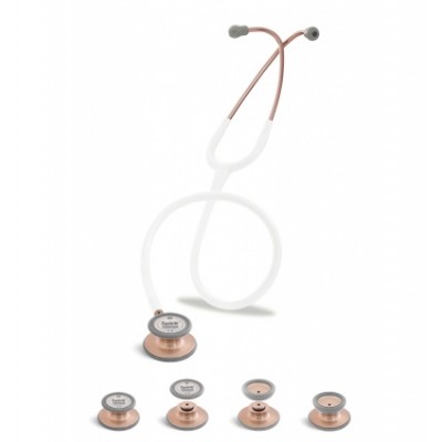 Stetoskop Internistyczno-Pediatryczny SPIRIT CK-SS601PF/C Copper Edition wszystko w jednym z białym drenem